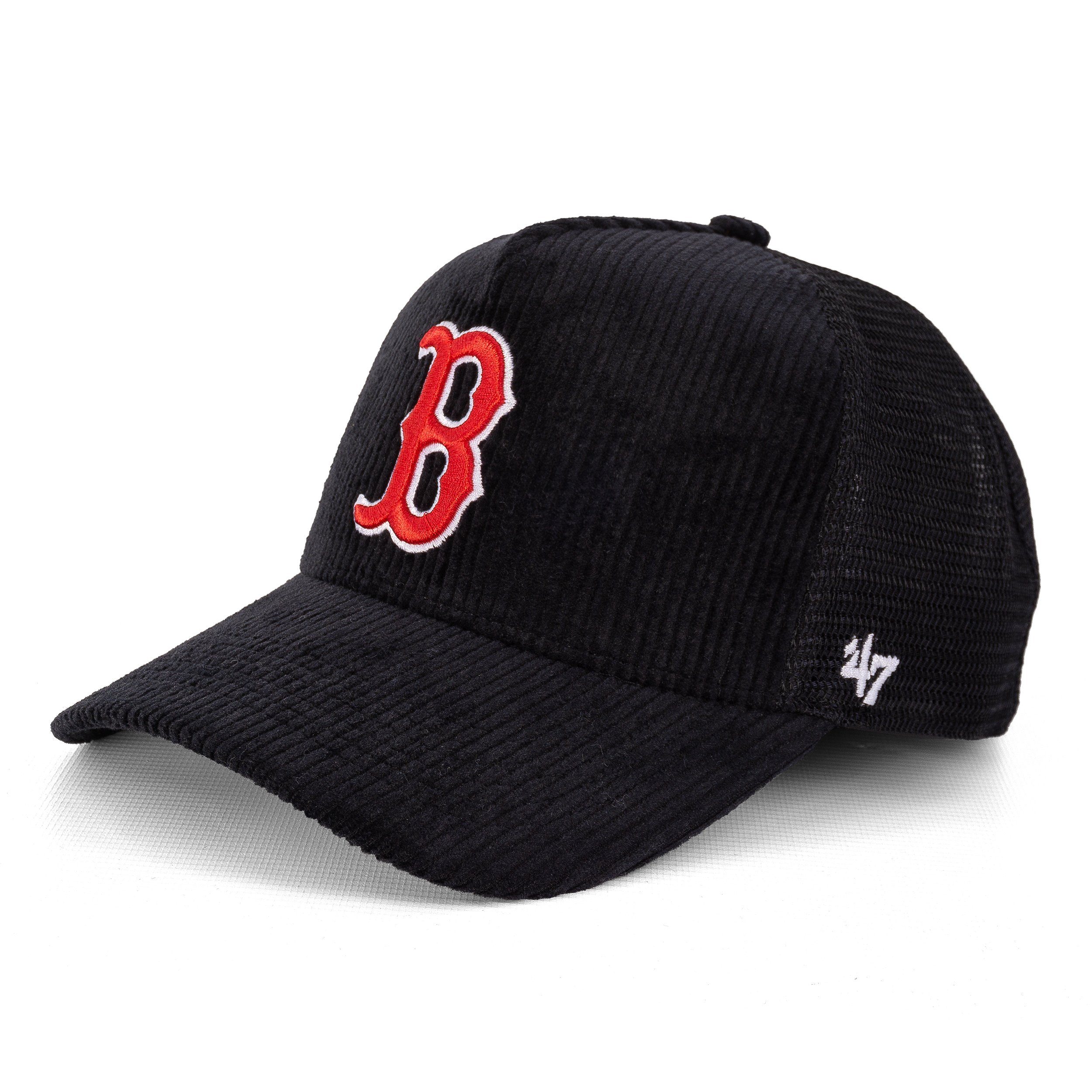 Baseball Brand Cap Red '47 Brand '47 Cord thick schwarz Boston Cap Sox