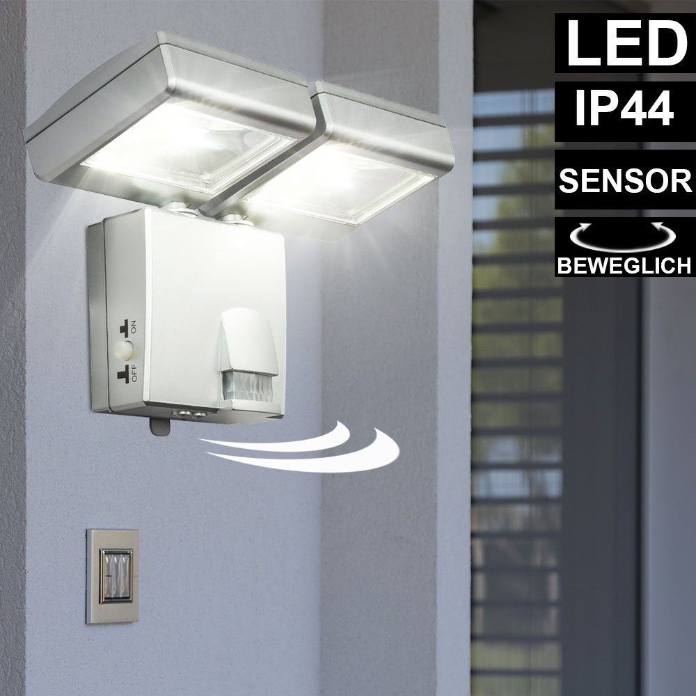 LED Wandstrahler, LED Außen Wand Lampe Spots beweglich