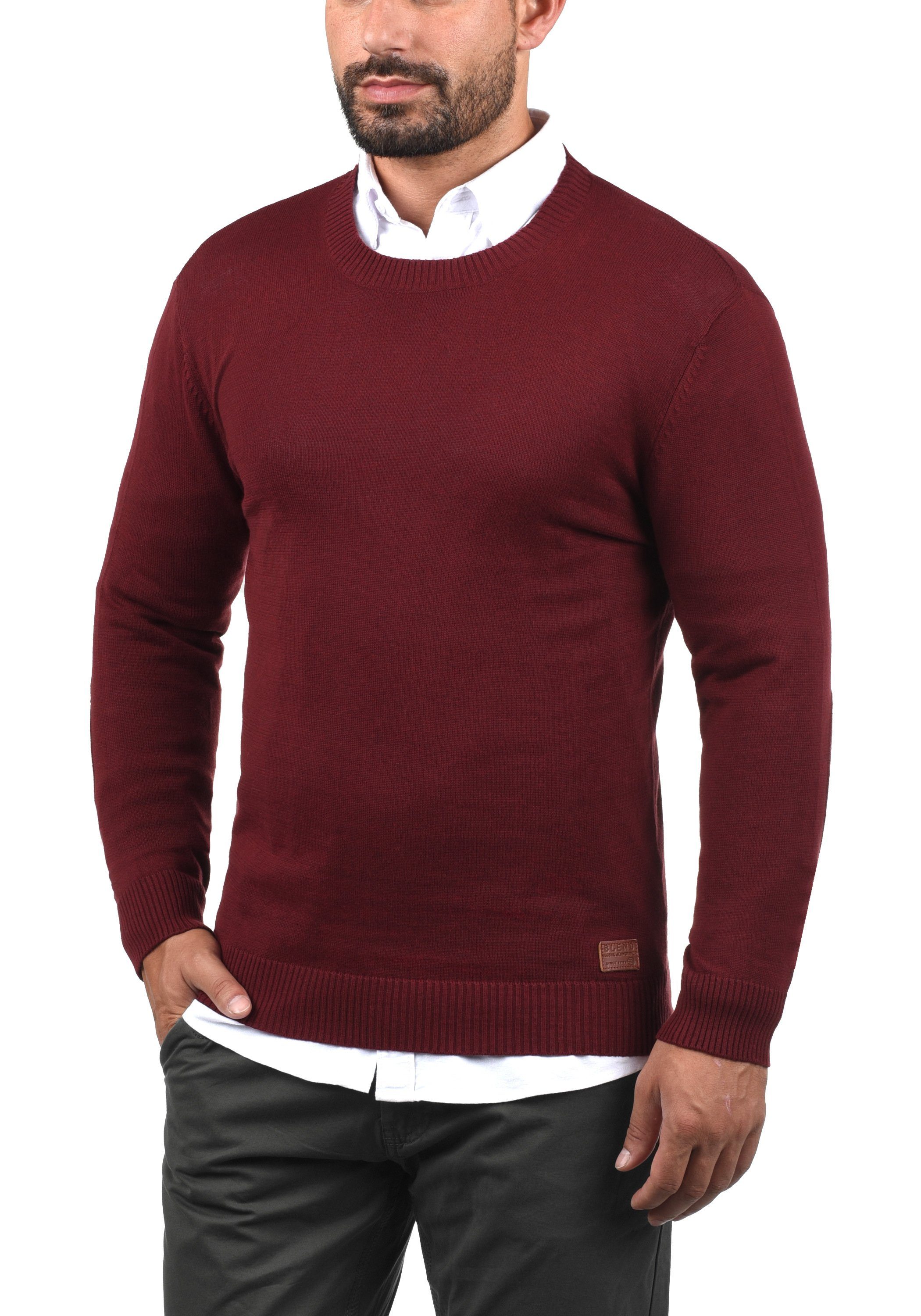 Blend Strickpullover BHLars Strickpullover mit aufgestickten günstig online kaufen