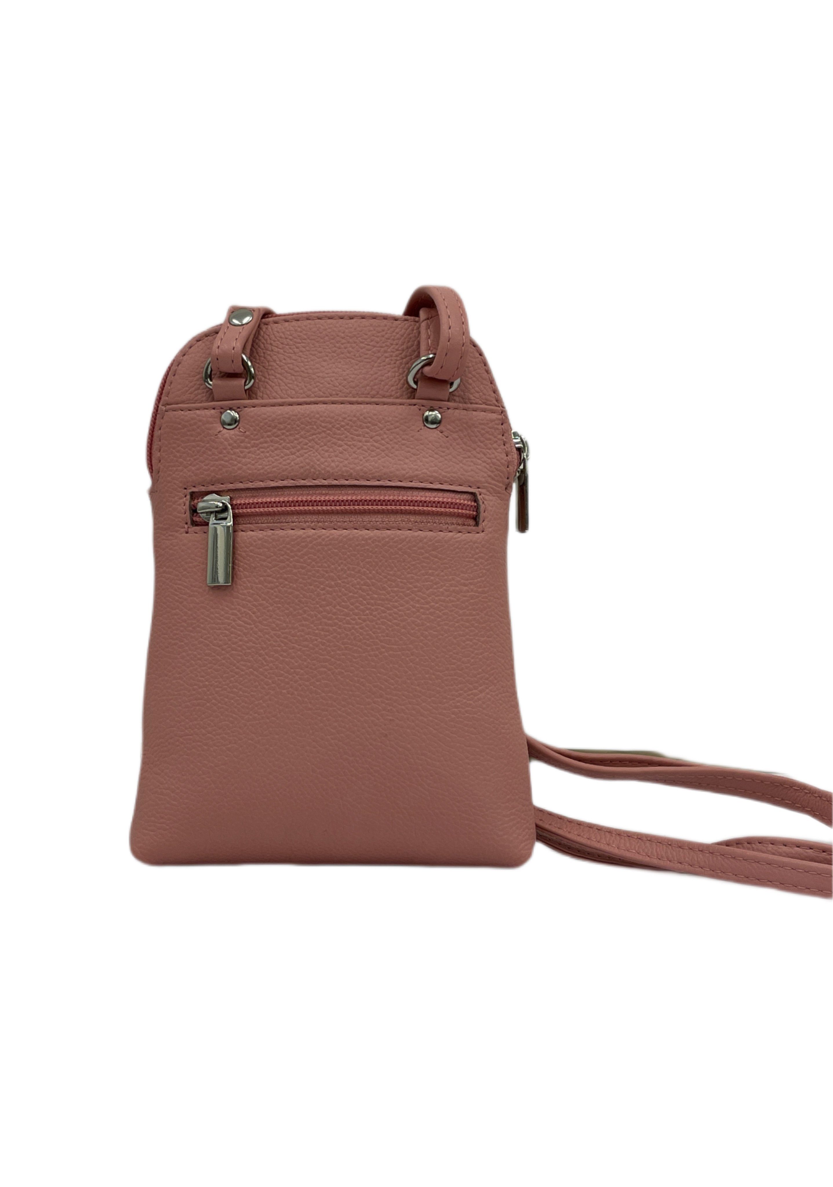 Cinino Handtasche C7007, Umhängetasche Handytasche Ledertasche