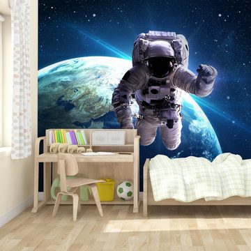 nikima Fototapete Astronaut Weltall Vliestapete Kinderzimmer, foto, inkl. Kleister