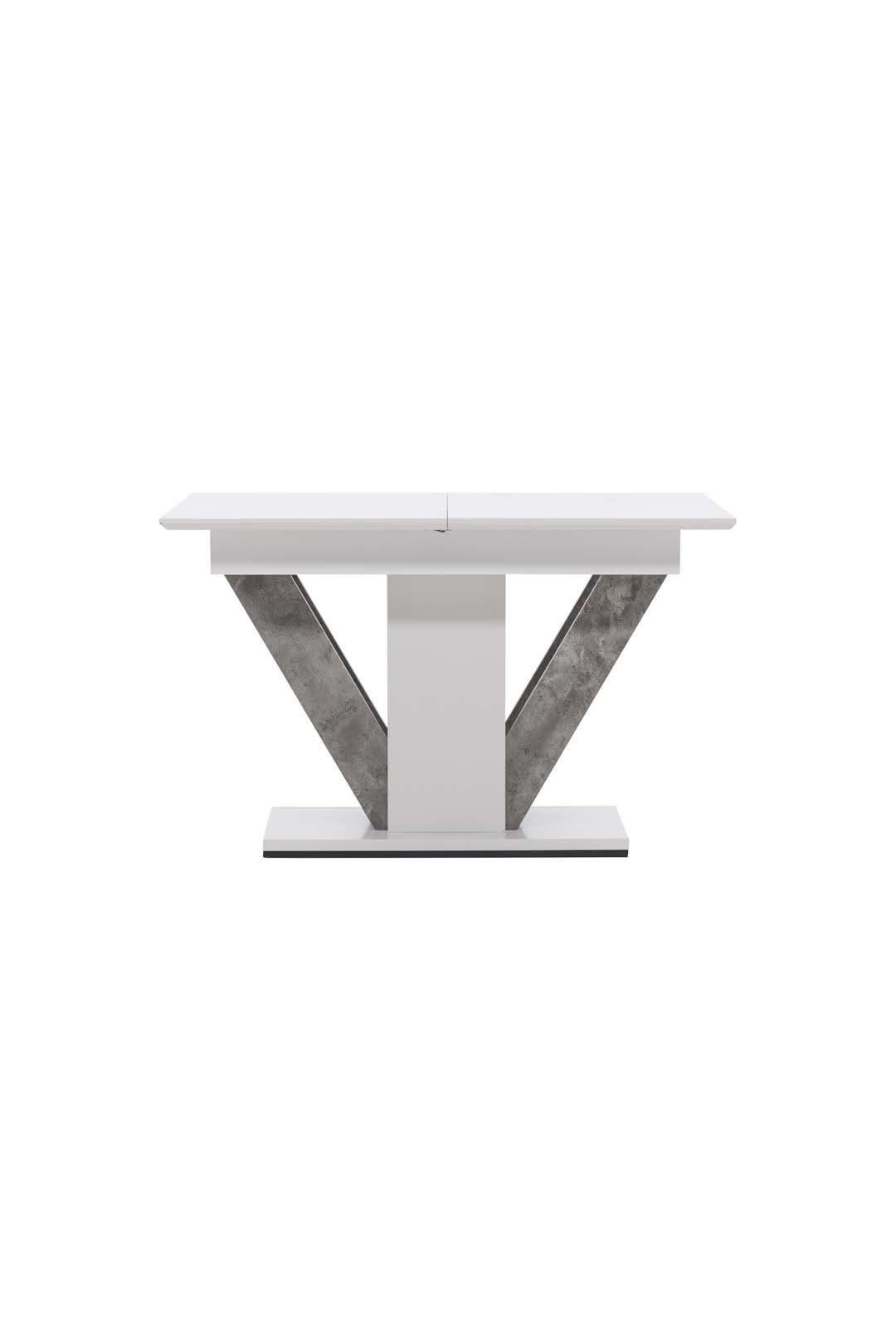 Venture Home Esstisch Disa Esstisch 80x120cm, mit Auszug mit Zusatzplatt