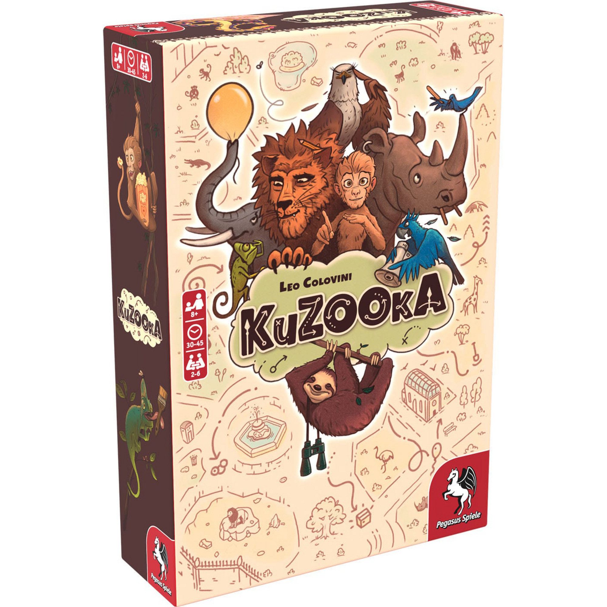 Pegasus Spiel Pegasus KuZOOkA, Brettspiel