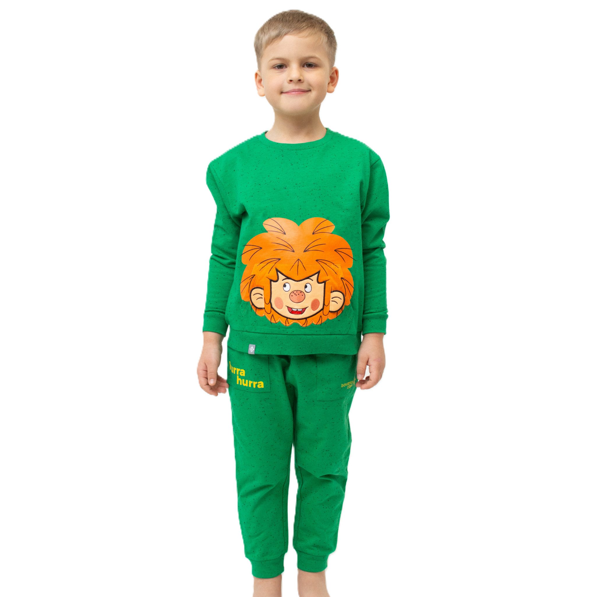 Bavarian Caps Jogginganzug Bavarian Caps Jogging-Set "Pumuckl" - dunkelgrün (Kinder)