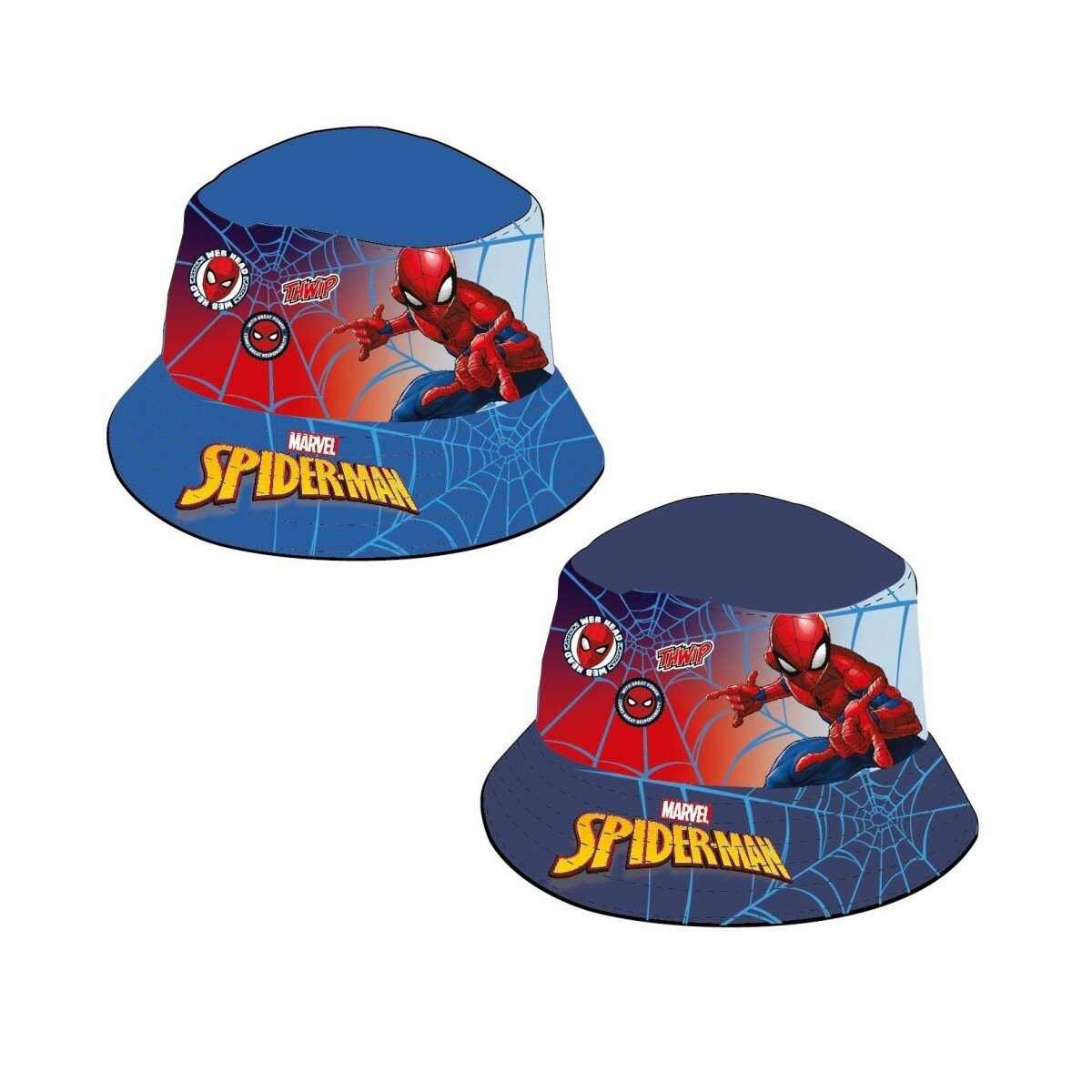 Spiderman Baseball Cap Spiderman Anglerhut – Web Design 52–54 cm