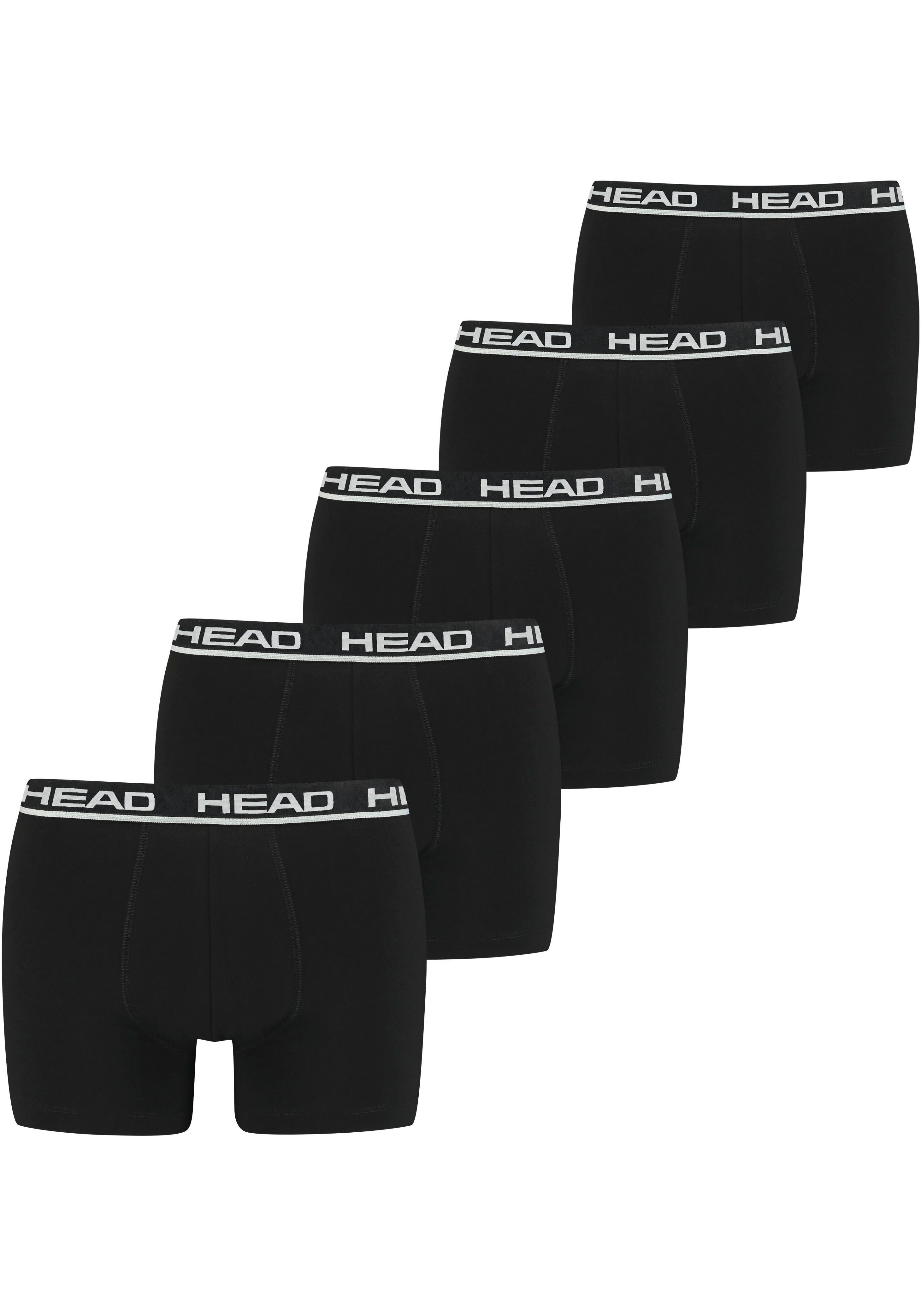 5P BASIC Head BOXER Schwarz ECOM HEAD (5-St) Boxershorts