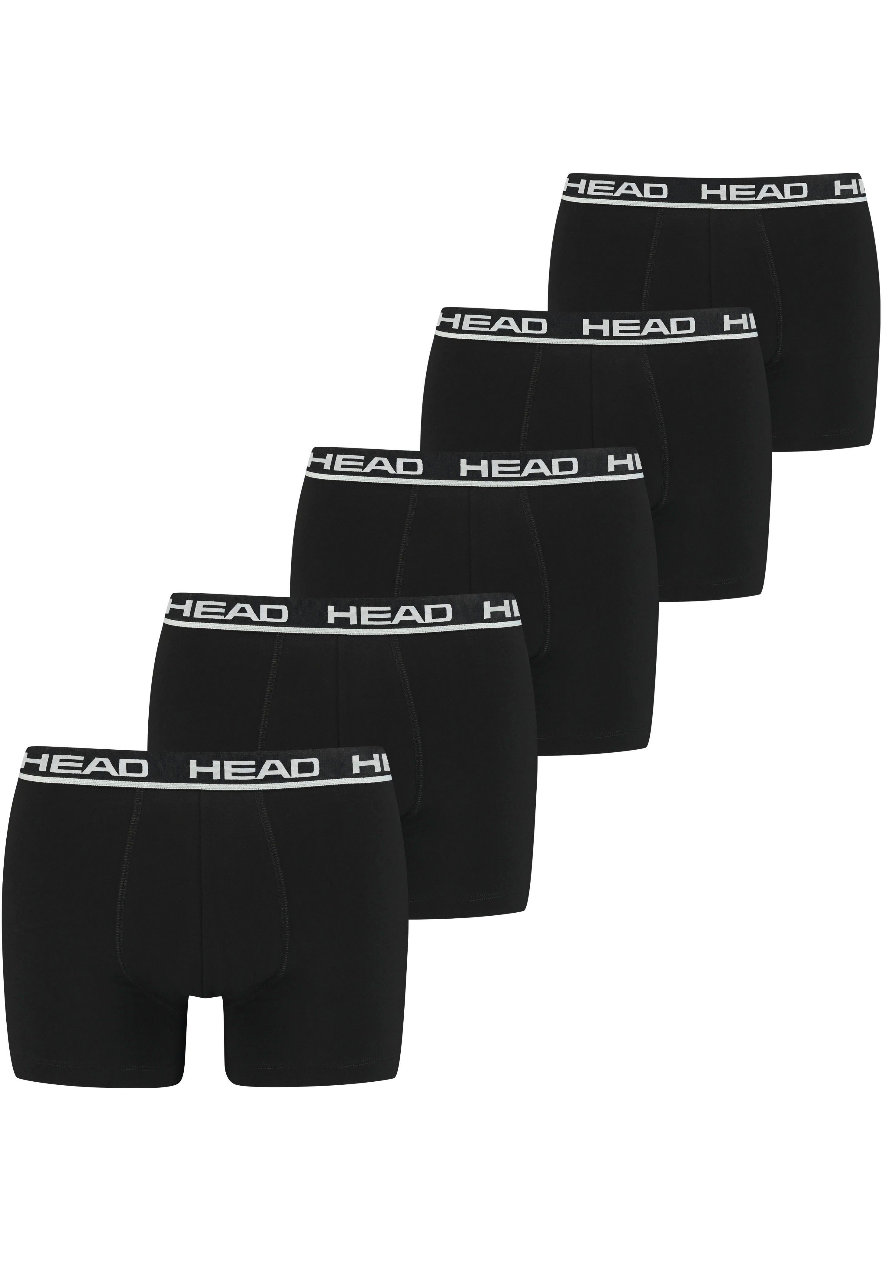 Head Boxershorts HEAD BASIC BOXER 5P ECOM (5er Pack) mit elastischem Logobu günstig online kaufen