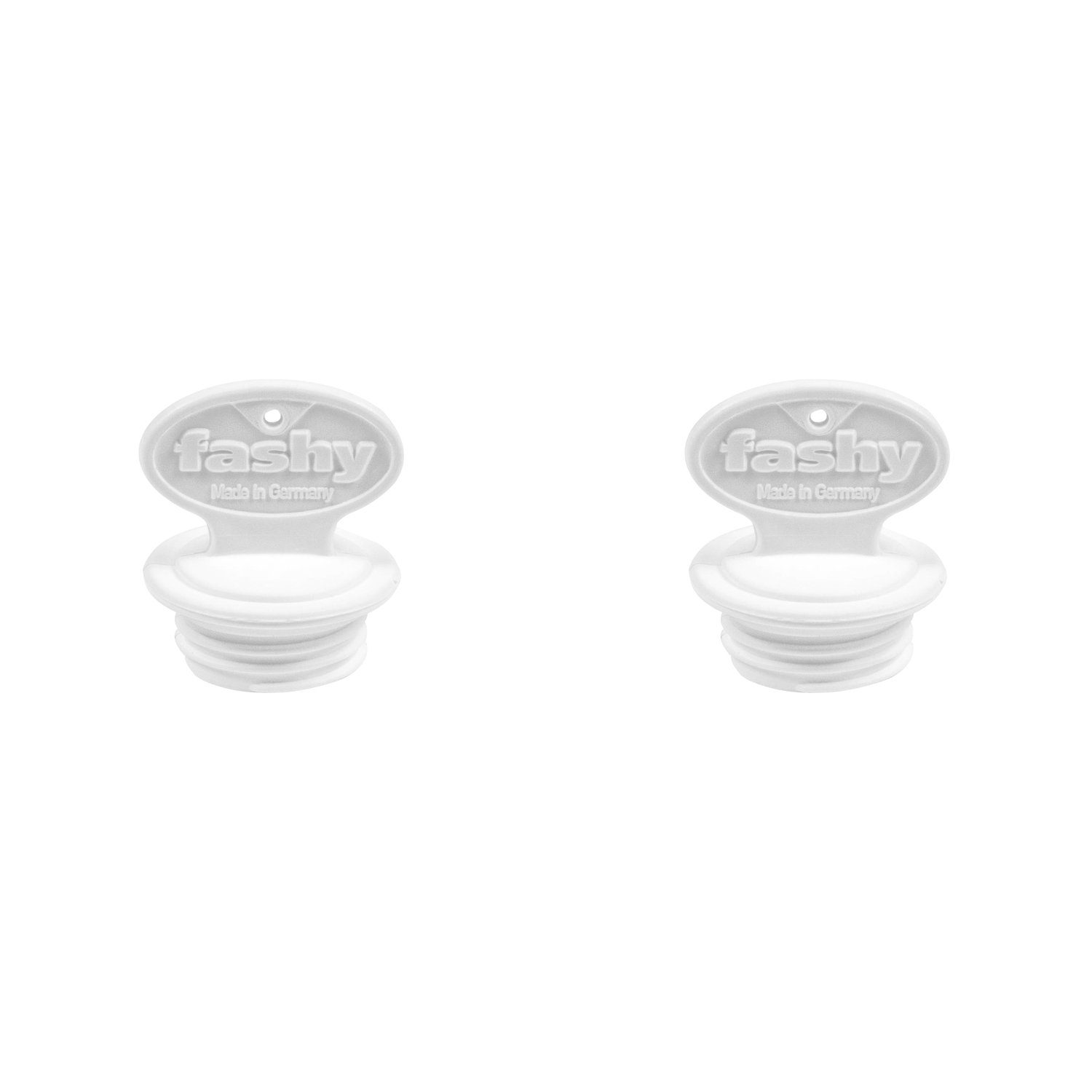 Fashy Wärmflasche Wärmflaschen Ersatz-Verschluss, (2-tlg), Gewinde Ø 29mm (2er Pack)