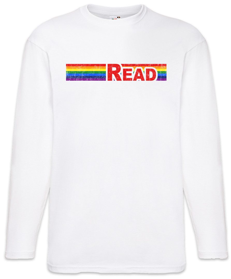 Langarmshirt Rainbow Read Langarm T-Shirt Queer Gay Schwul Lesbian Homosexuell