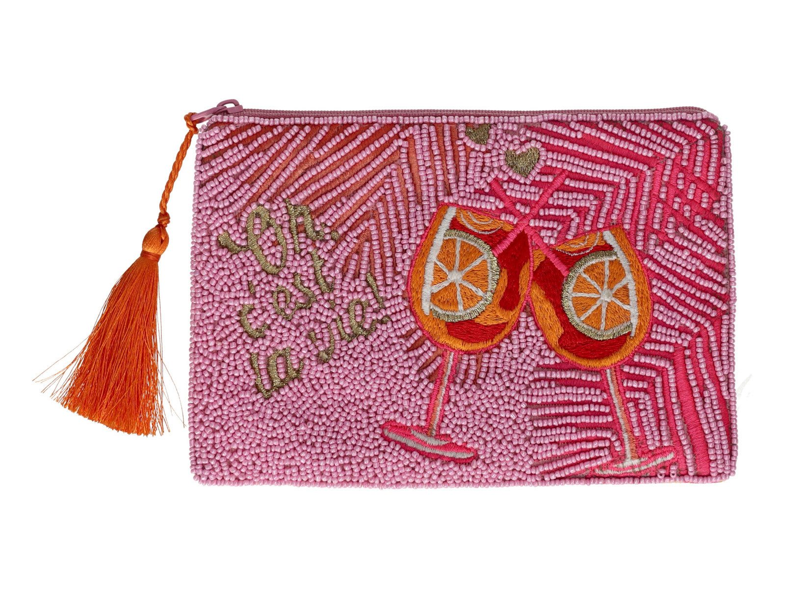 Giftcompany Kosmetiktasche Elodie Kosmetiktasche M Oh c'est la vie pink 19cm