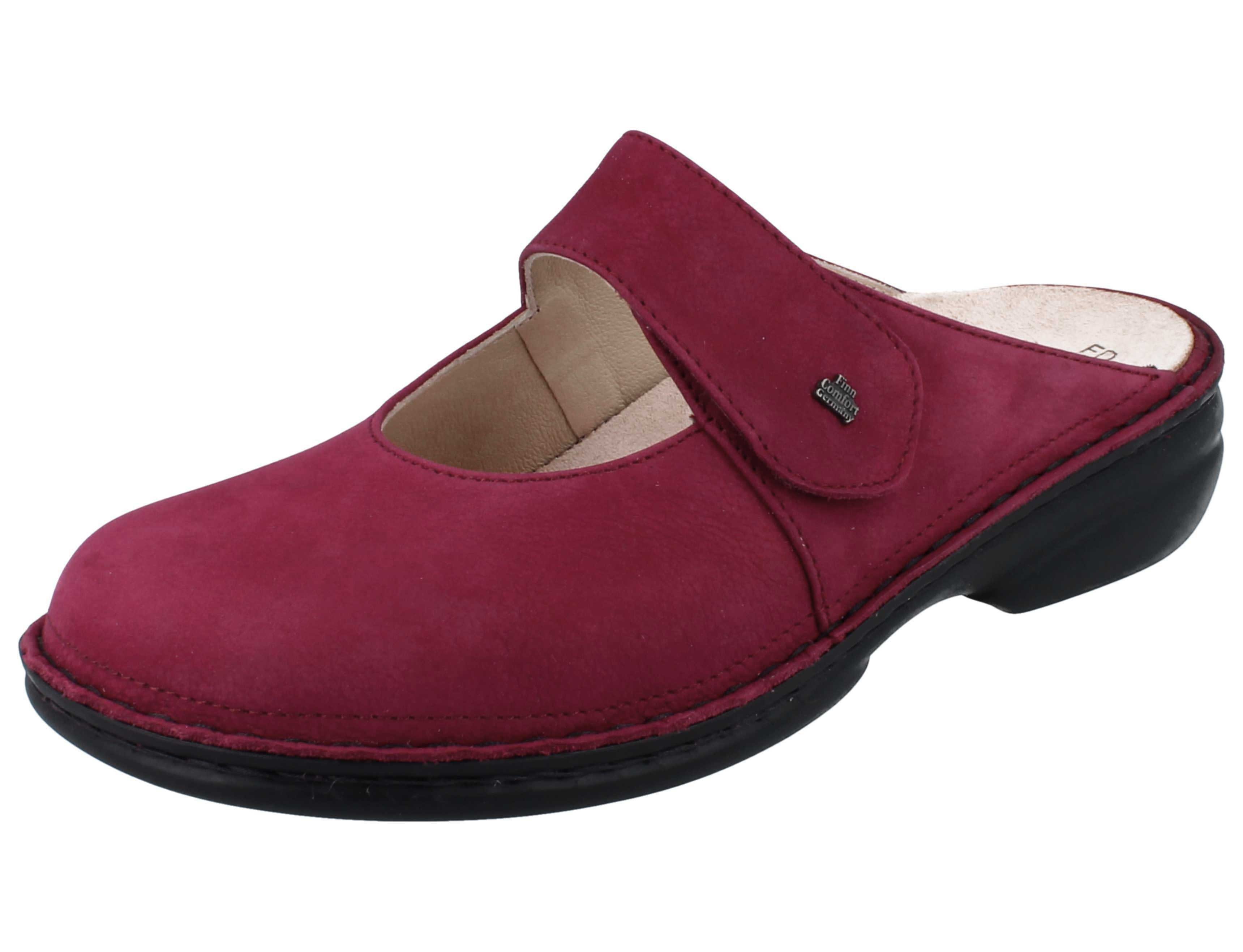 Finn Comfort LIMITIERTE FARBE FINN COMFORT Stanford Damen Clog himbeerfarben Clog