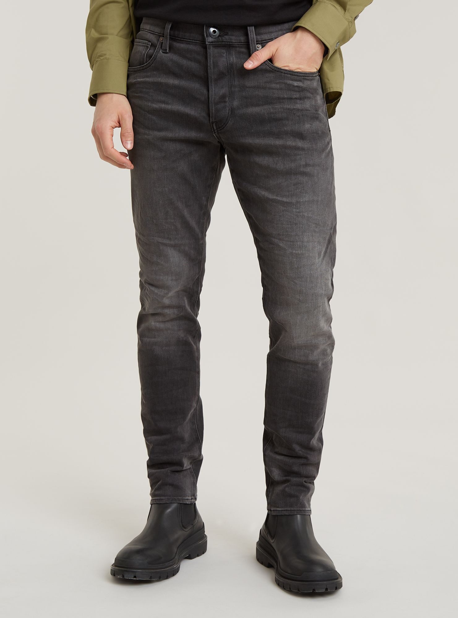 5-Pocket-Jeans 3301 Slim Jeans