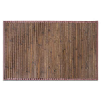 Teppich »Tibet, Erhältlich in 7 Größen & 2 Farben, Badematte, rutschfest & pflegeleicht«, Floordirekt, rechteckig, Bambus