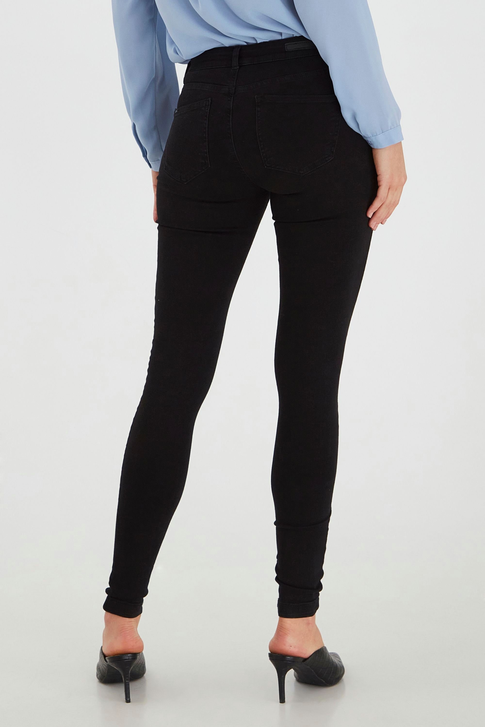 b.young Skinny-fit-Jeans BYLola Black 20803214 (80001) - Luni jeans