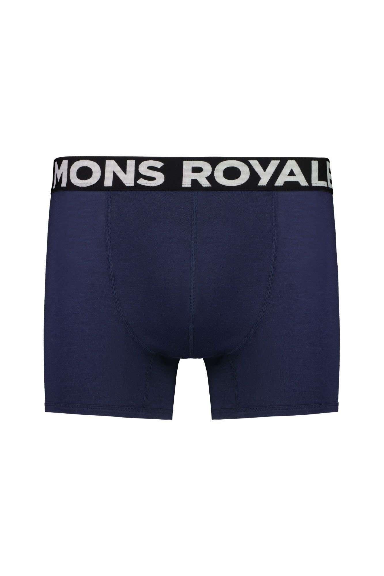 Mons Royale Lange Unterhose Mons Royale M Hold 'em Boxer Shorty Herren Kurze Midnight | Shorts