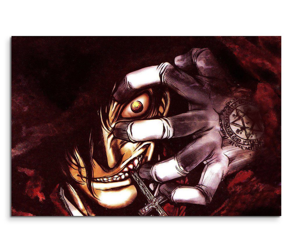 Sinus Art Leinwandbild Hellsing Alucard Art 120x80cm