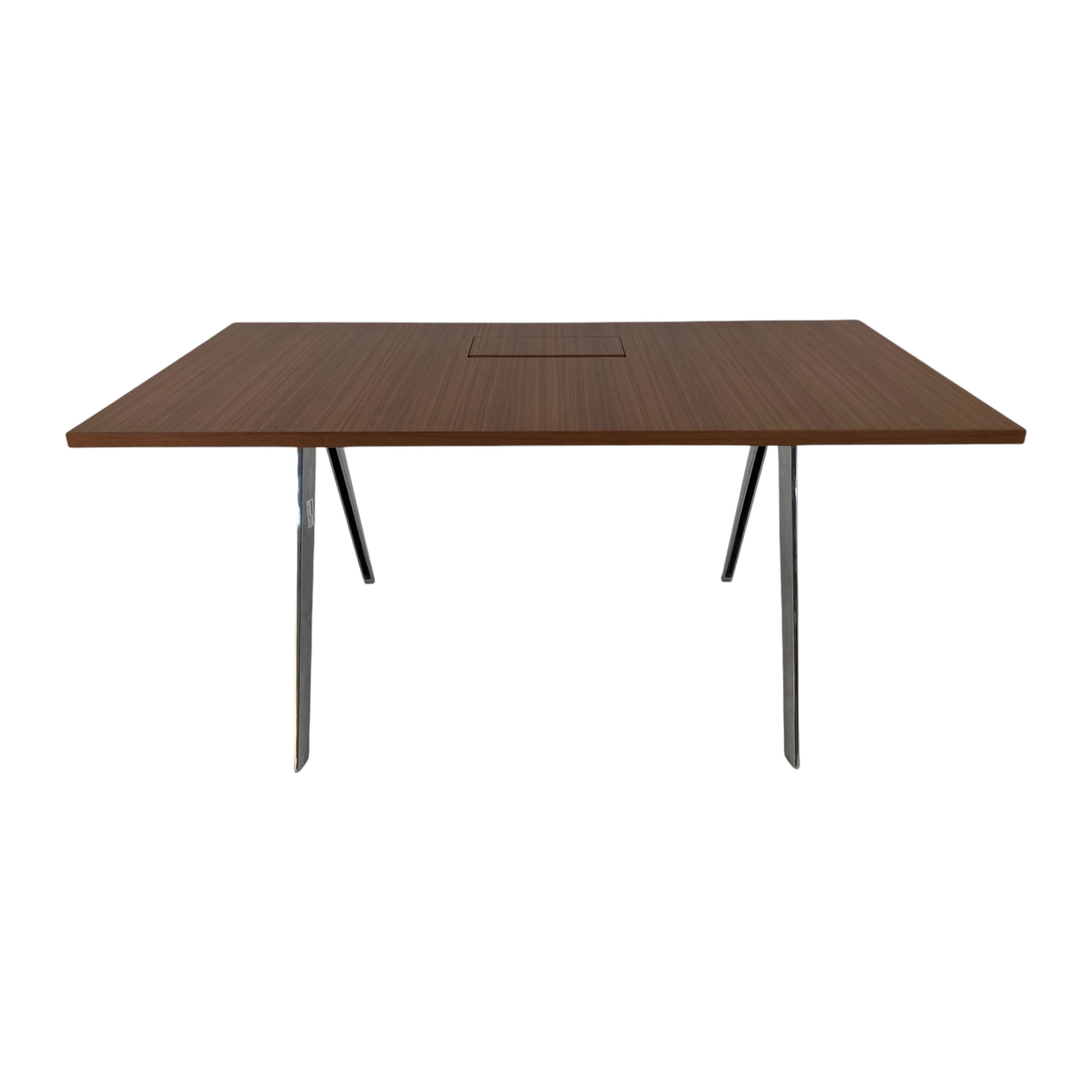 BRUNNER Schreibtisch Tisch Ray Table Flex 9811/0 Platte Furnier Amerikanischer