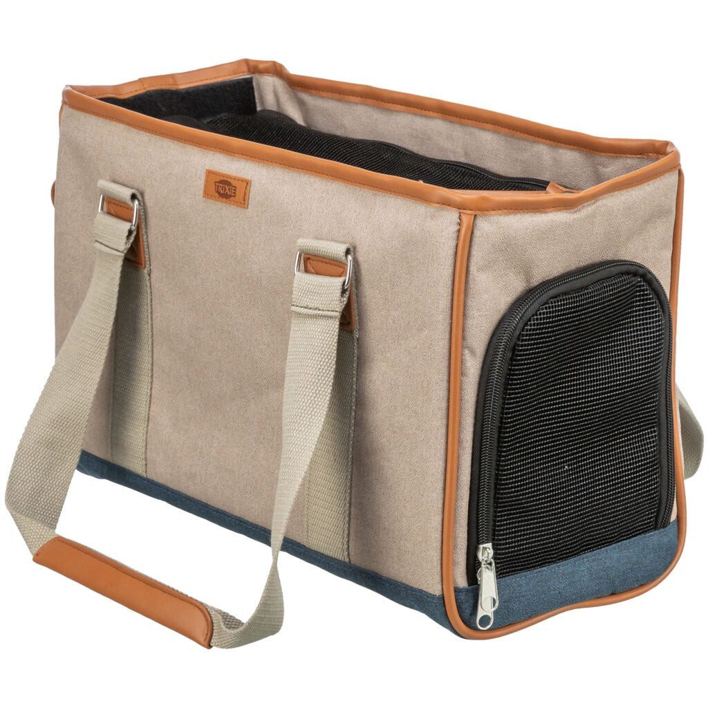 TRIXIE Tiertransporttasche Tasche Elisa - sand - 20 × 26 × 41 cm