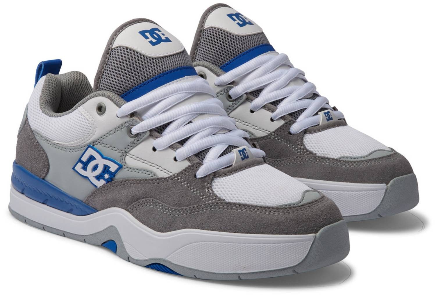 DC Shoes DC Shoes DC Ascend White/Grey/Blue Sneaker