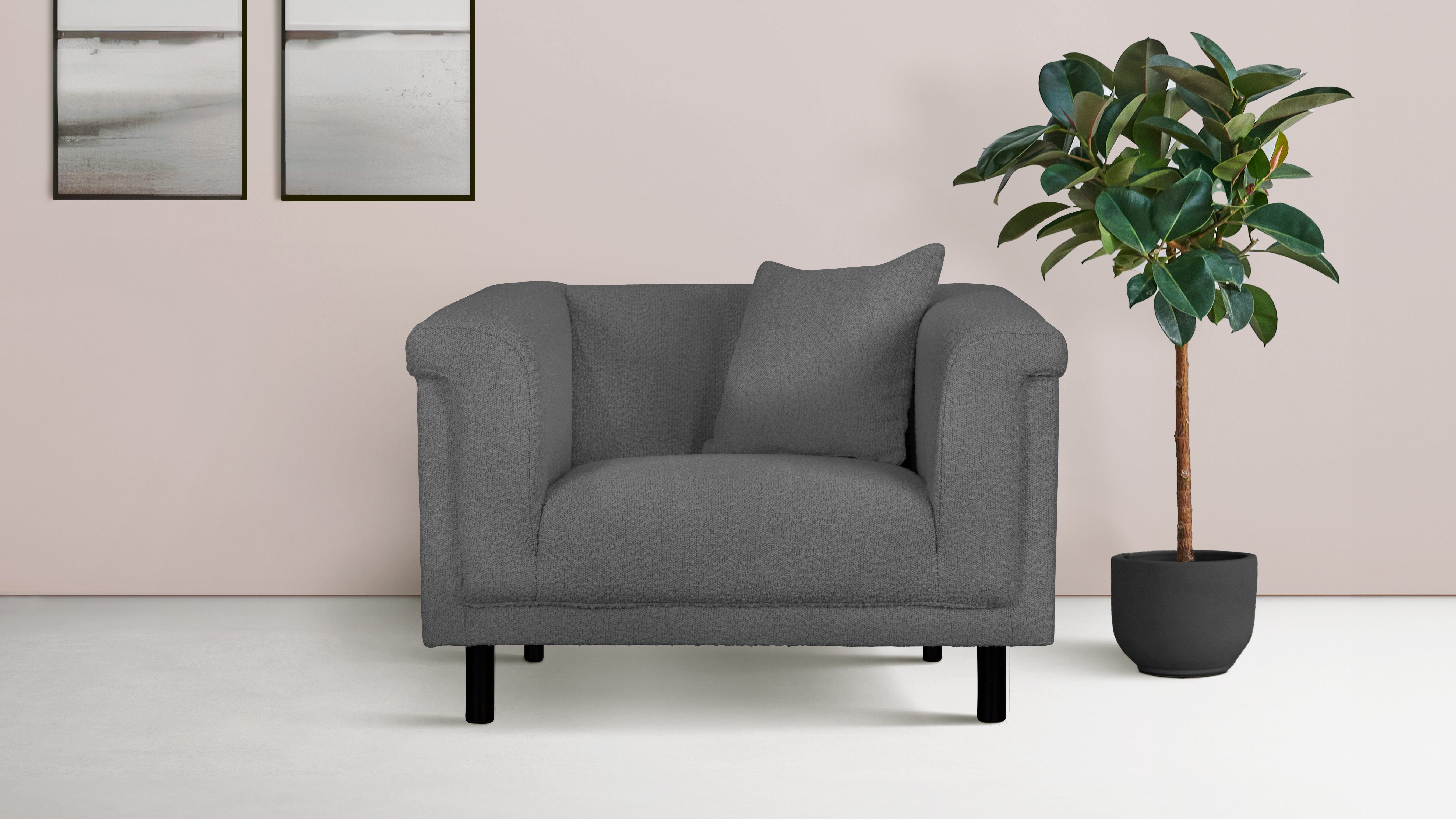 INOSIGN Sessel AGNIA B/T/H: 100/85/71 cm, günstig online kaufen