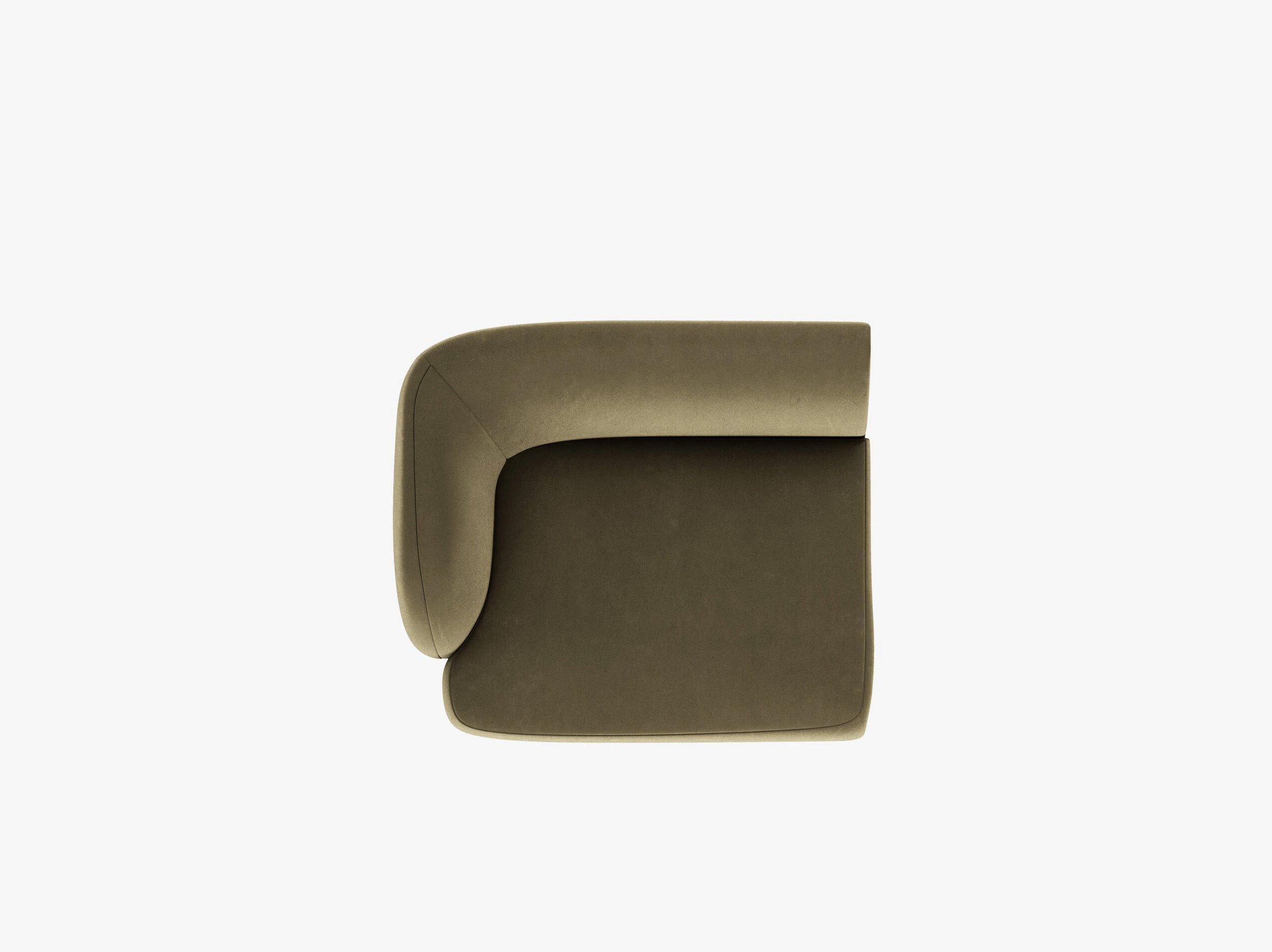 Micadoni Sofa-Eckelement Miley, Eckmodul 1-Sitzer