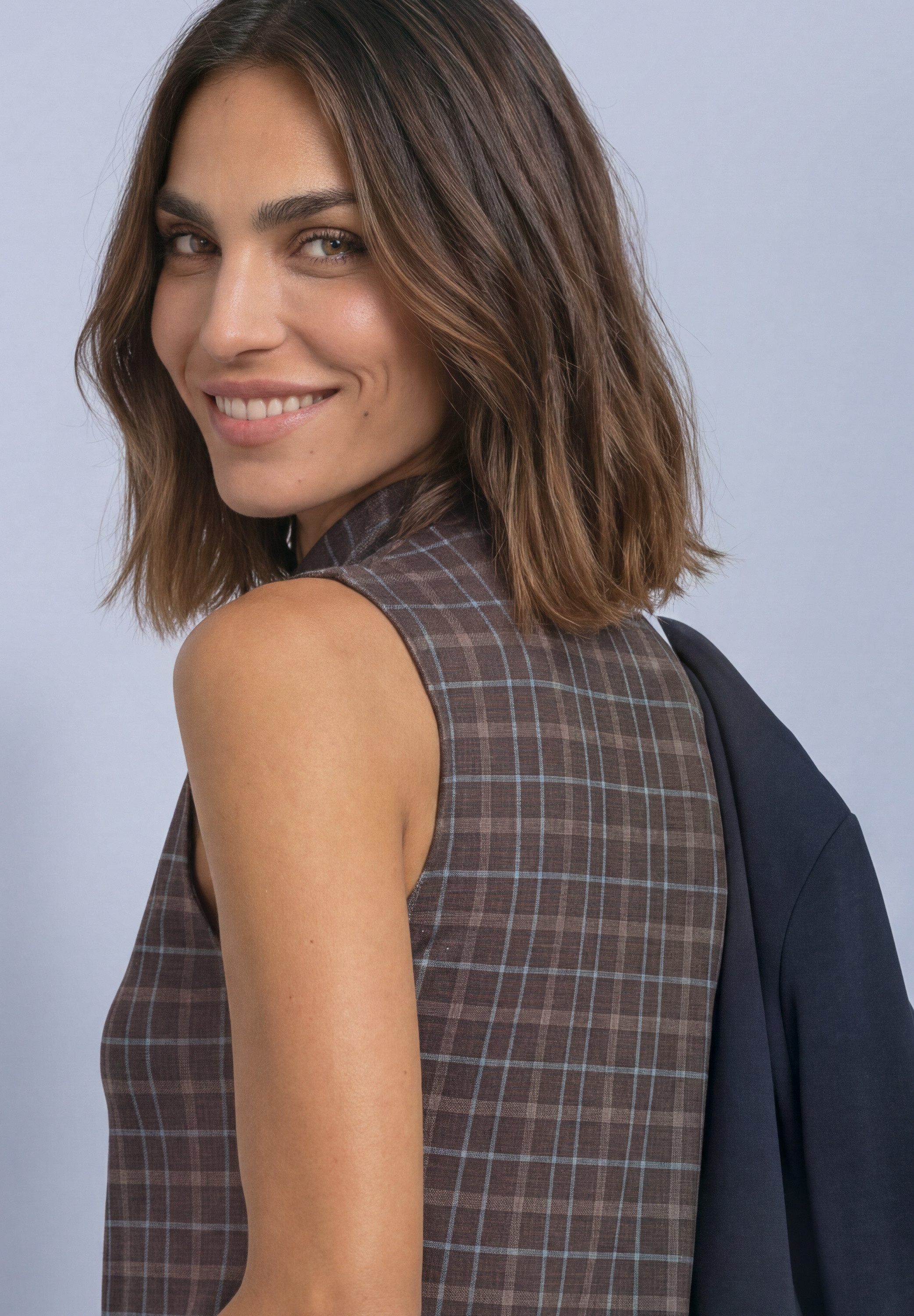 STREET ONE Mesh-Top Turtle Neck Sommer-Top aus Mesh mit Print – Bild 3 von 5