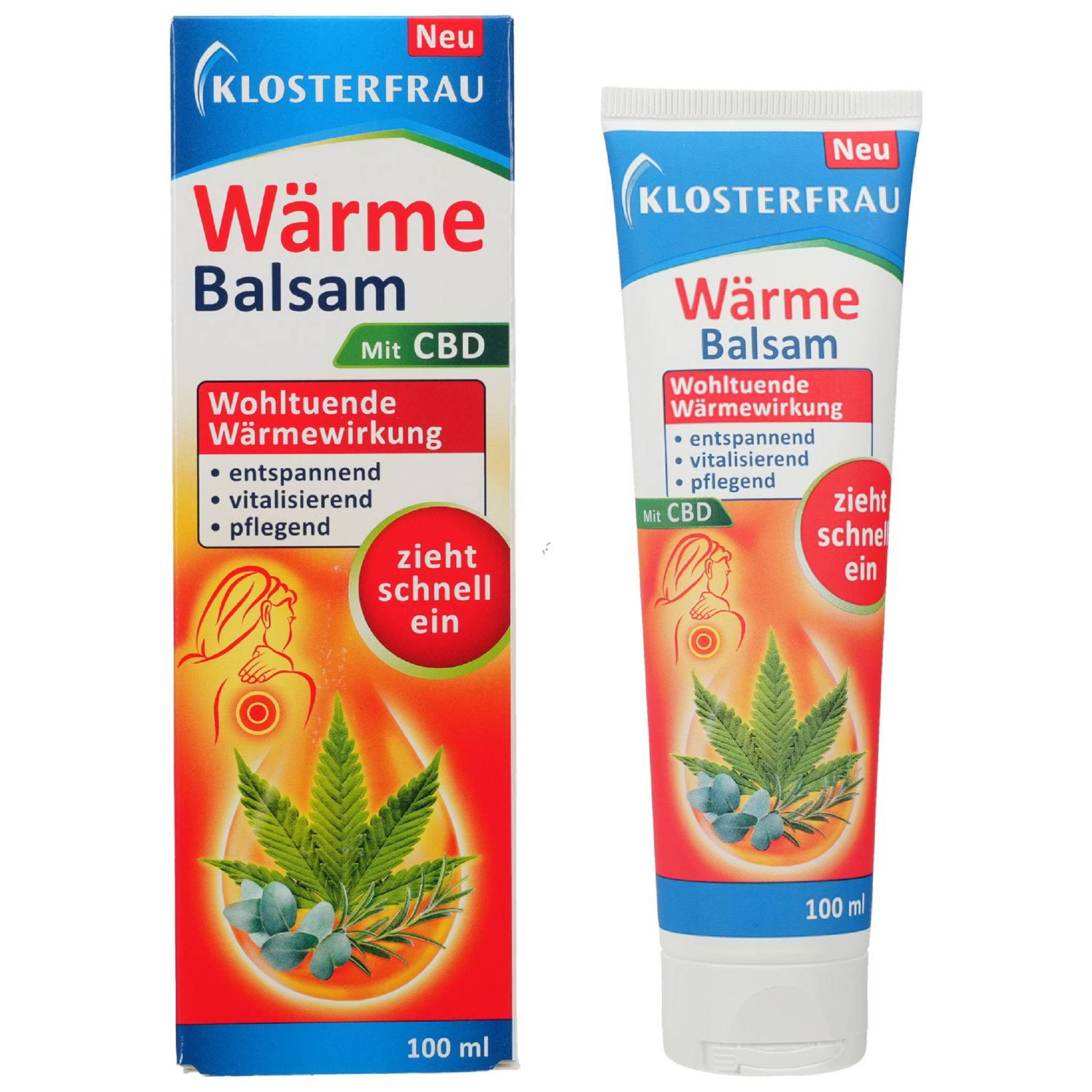 Klosterfrau Körperbalsam Wärmebalsam 100ml PZN 19237101