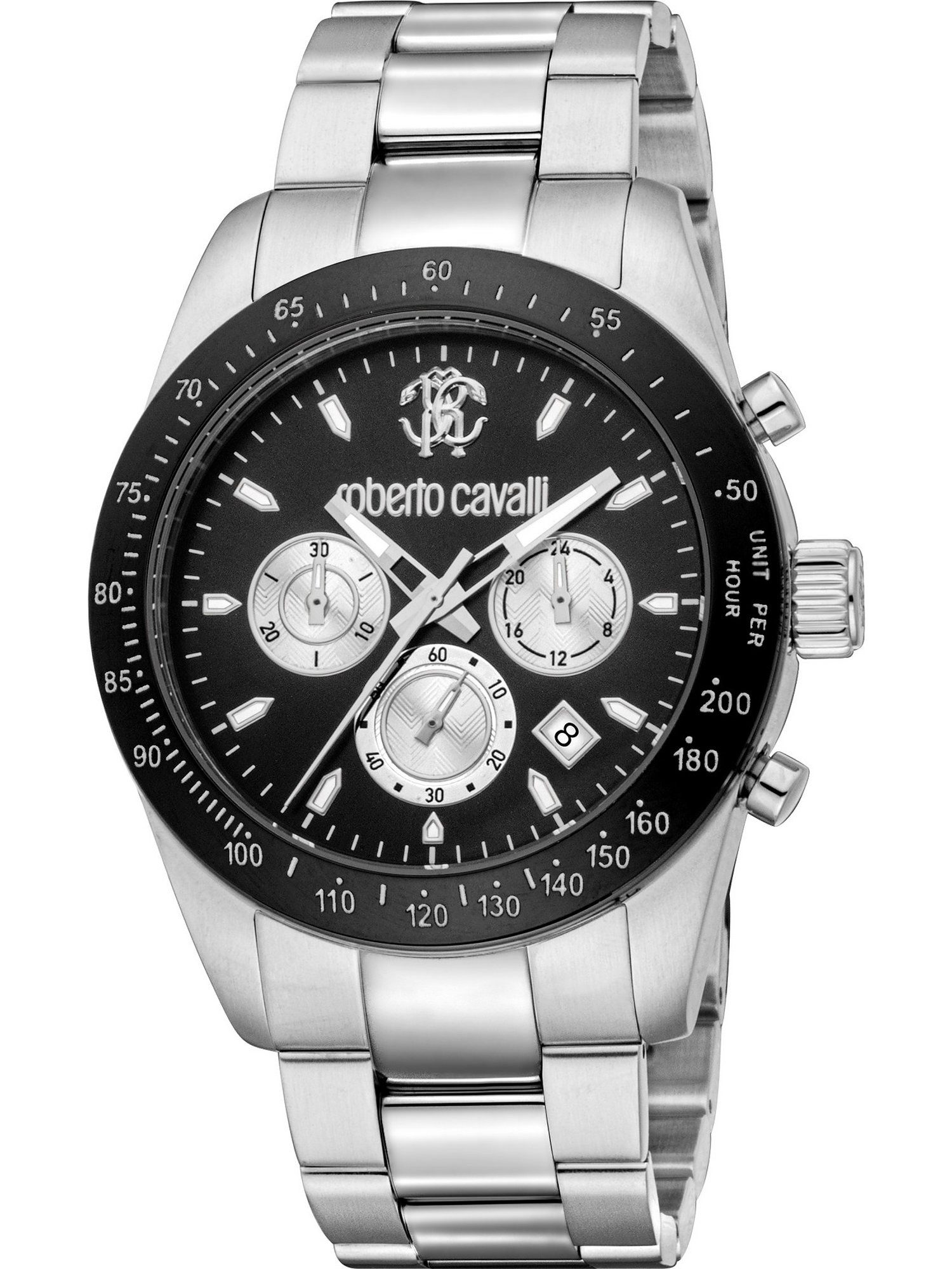 roberto cavalli Quarzuhr Roberto Cavalli Herren-Uhren Analog Quarz, Klassikuhr