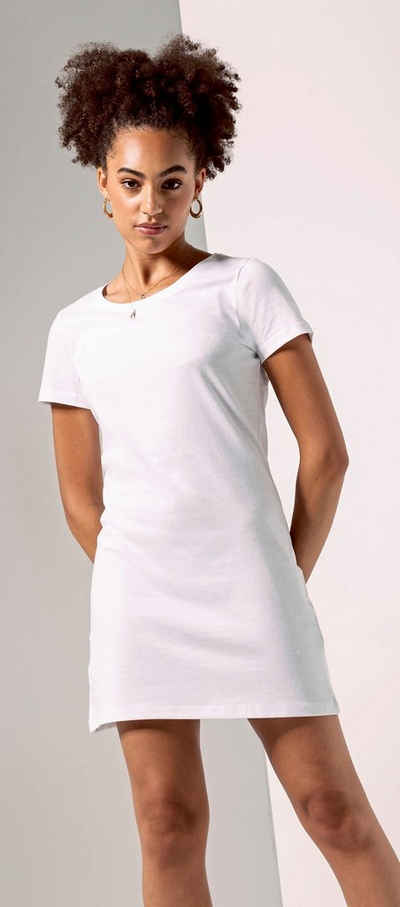 SF Women Longshirt 1er/2er Pack extra langes Damen T-Shirt für Frauen u. Mädchen (1-tlg) 100% Baumwolle