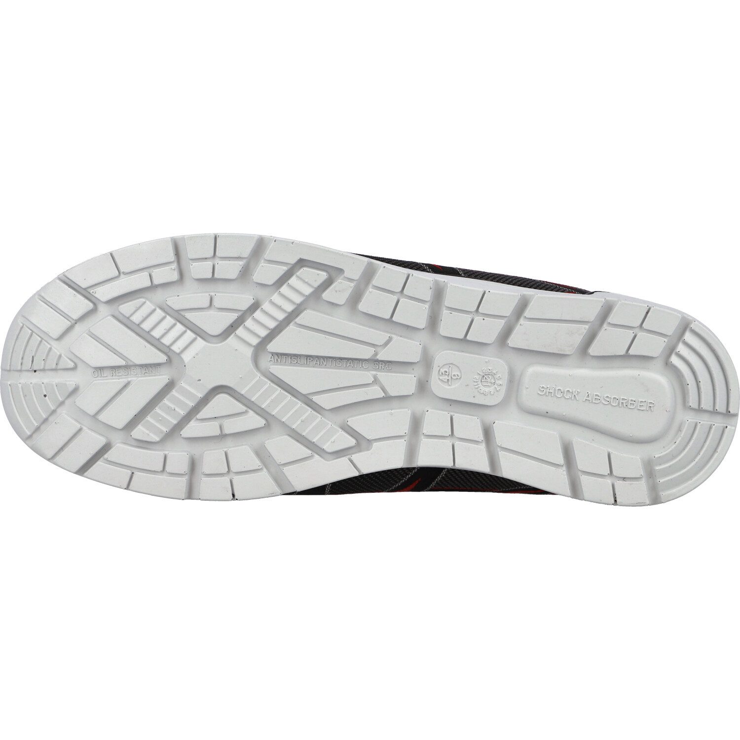 Santos Sicherheitshalbschuhe S3 "S46 BLACK RED" Sicherheitsschuh