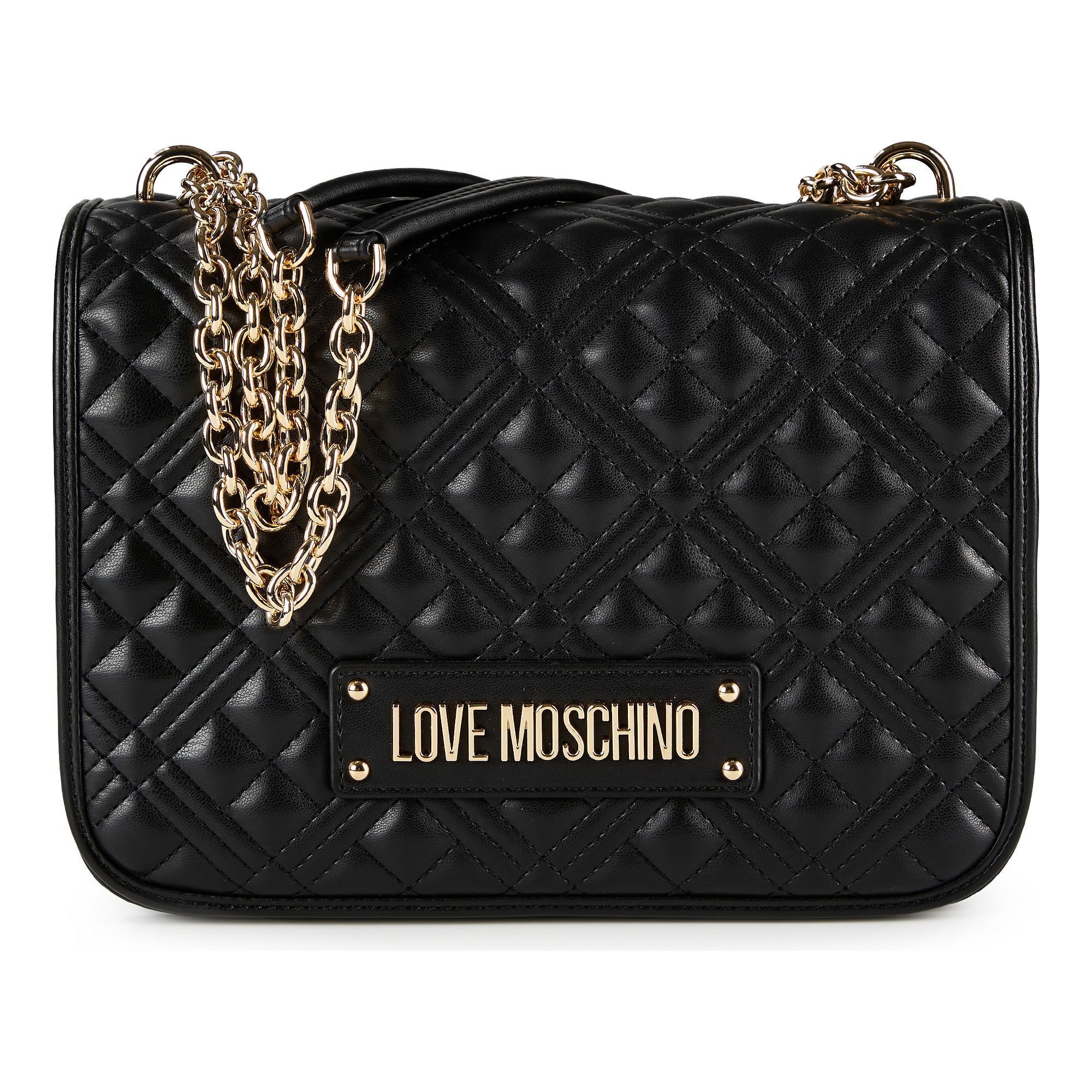 LOVE MOSCHINO Schultertasche Quilted, Polyurethan