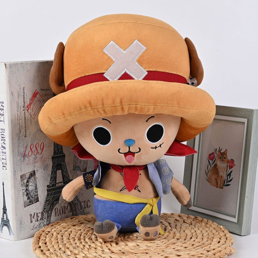 Sakami Merchandise Kuscheltier One Piece Plüschfigur Chopper x Ruffy New World Ver. 25 cm