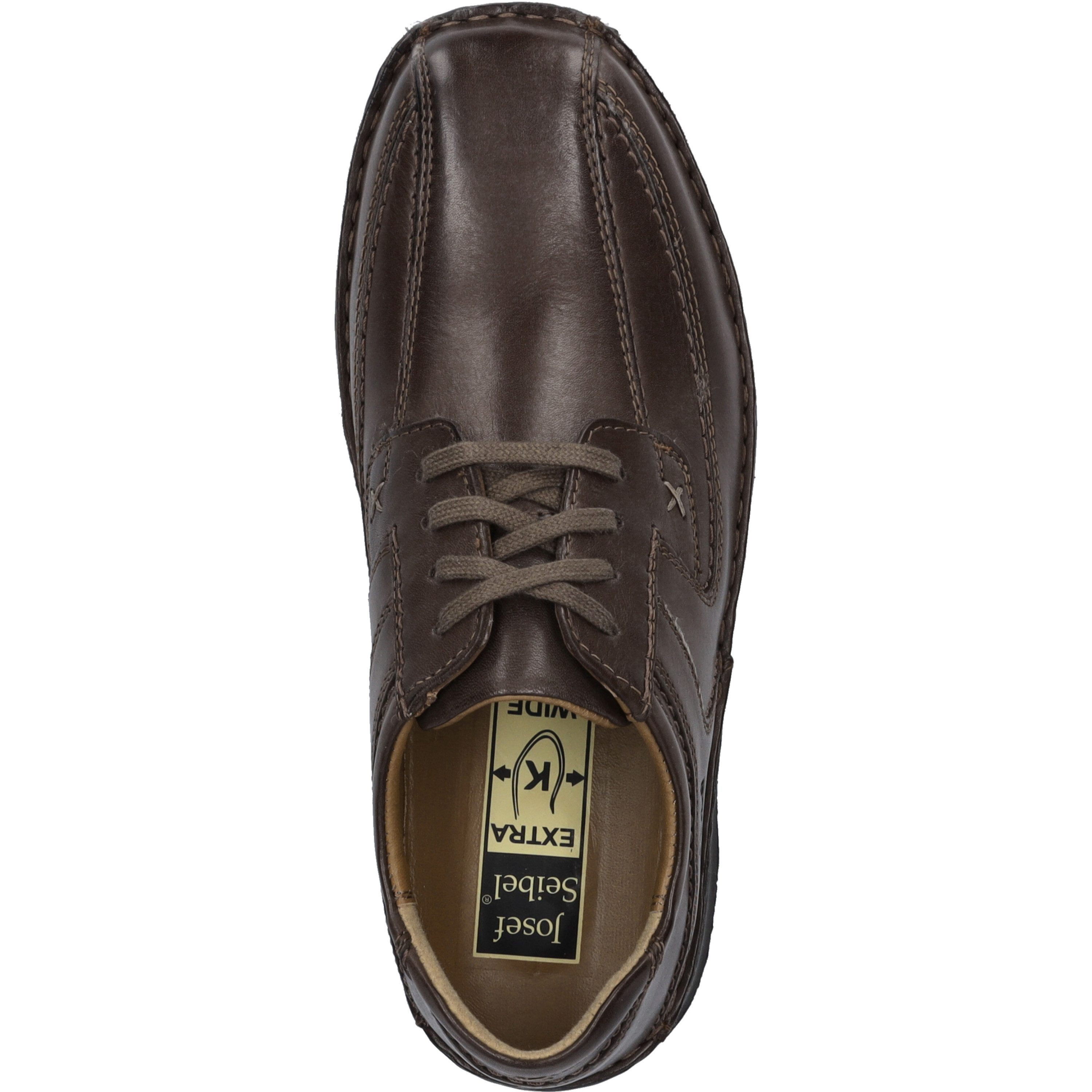 Josef Seibel Anvers 08,braun Schnürschuh