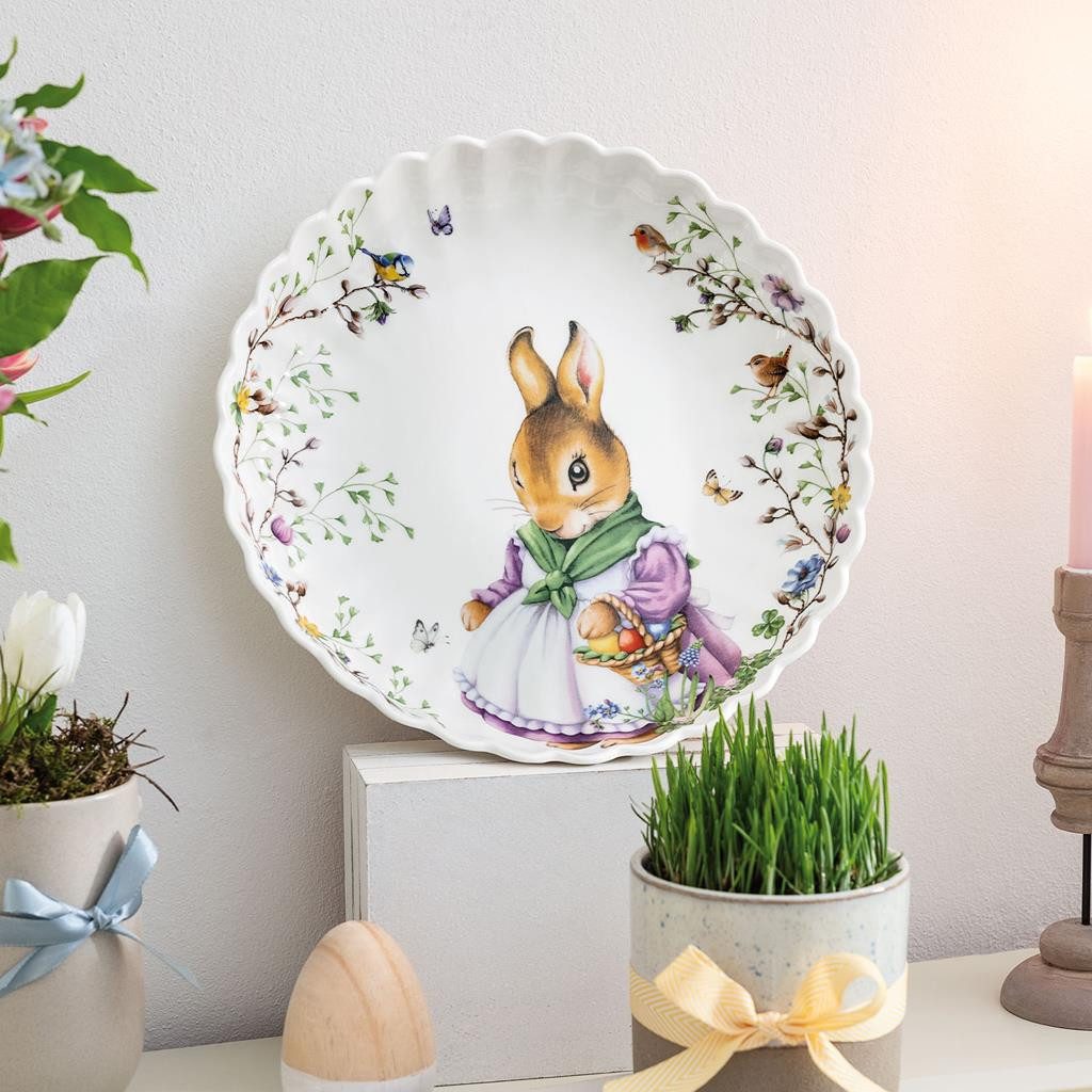 Villeroy & Boch Schale Spring Fantasy Schale ø 30 cm, Porzellan, (1x Schale, 1-tlg)