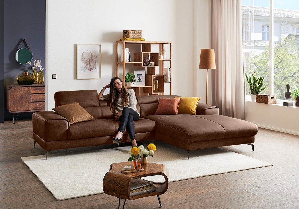 W.SCHILLIG Ecksofa "piedroo, Designsofa mit tollem Sitzkomfort, elegant und günstig online kaufen