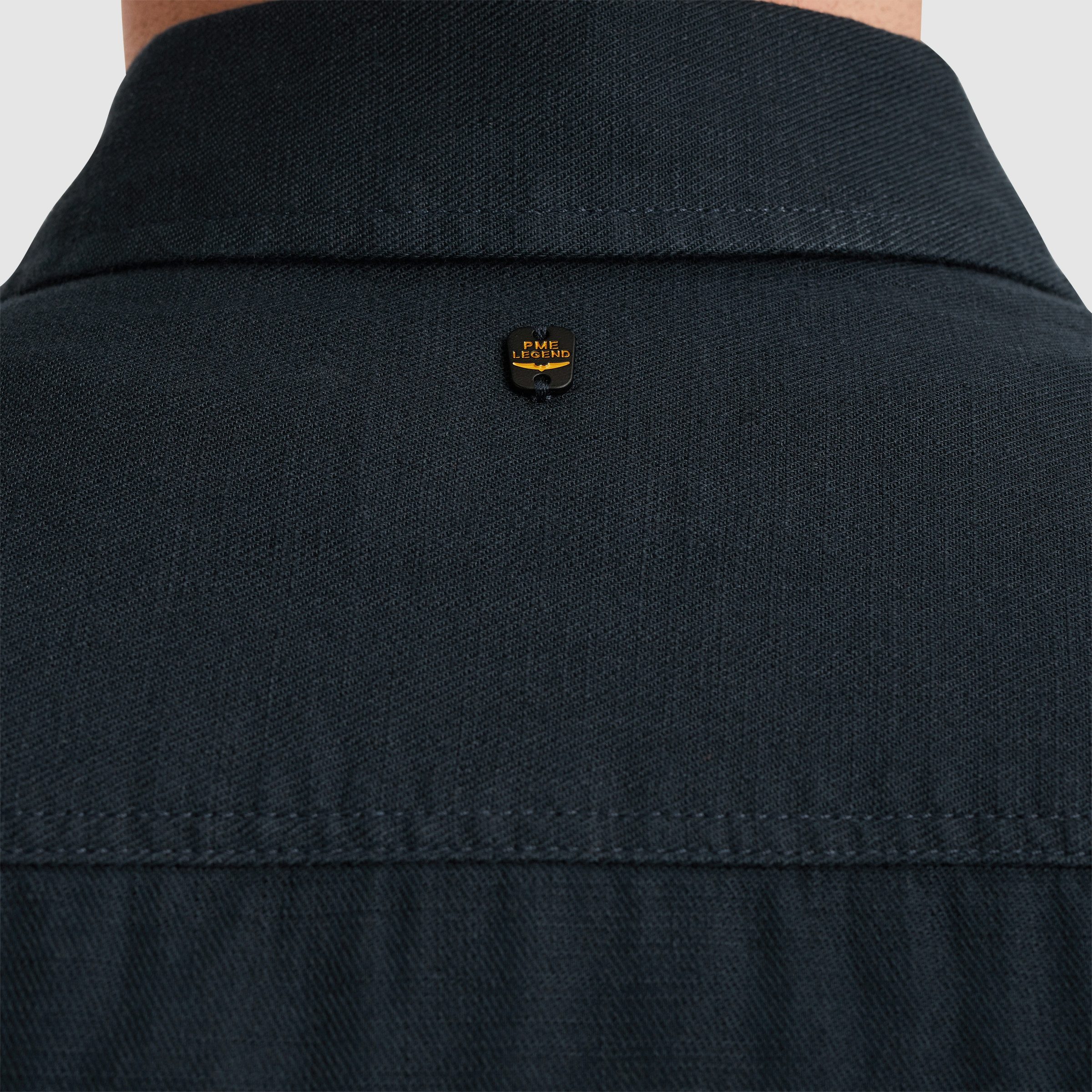 PME LEGEND Kurzarmhemd mit Kent Kragen