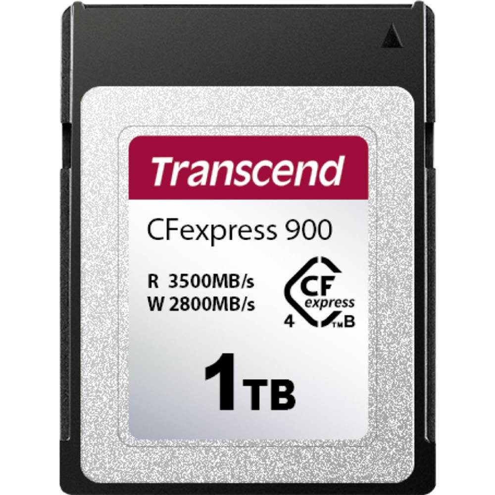 Transcend CFE900 CFexpress Card 1 TB TS1TCFE900 Speicherkarte (NVMe-Unterstützung)