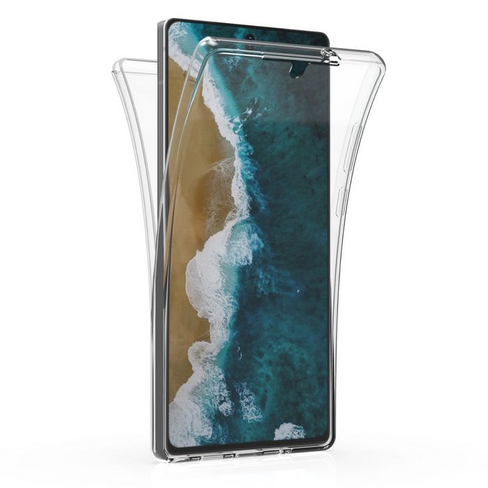kwmobile Handyhülle Hülle für Samsung Galaxy Note 20 Silikon Komplettschutz Handy Cover Case Schutzhülle