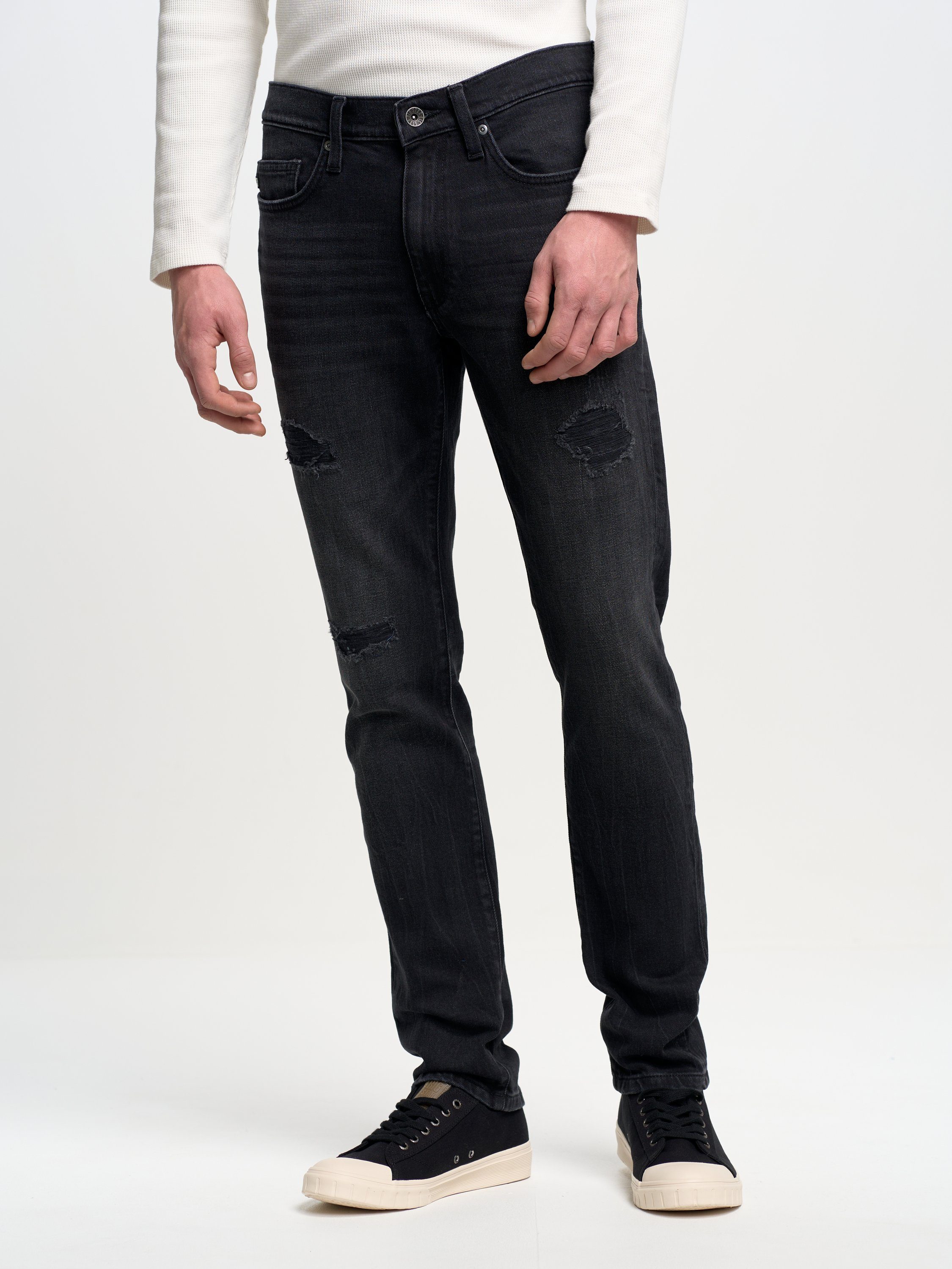 BIG STAR Tapered-fit-Jeans TERRY TAPERED (1-tlg) graphite