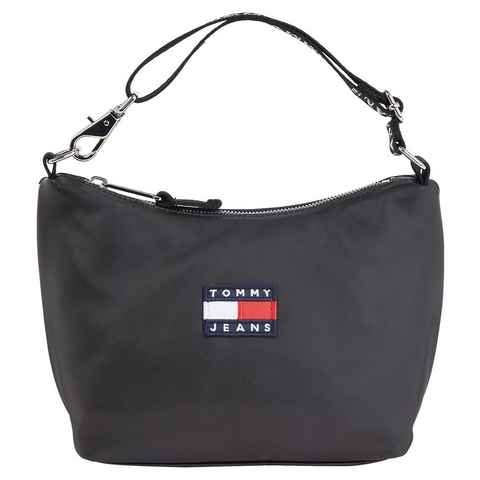 Tommy Jeans Schultertasche TJW HERITAGE SHOULDER BAG, Handtasche Damen Tasche Damen Schultertasche Recycelte Materialien