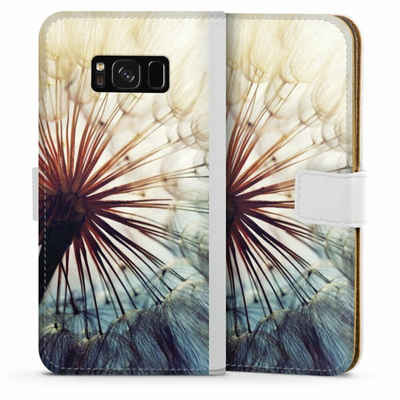 DeinDesign Handyhülle Pusteblume Fotografie Blumen Dandelion 1, Samsung Galaxy S8 Hülle Handy Flip Case Wallet Cover Handytasche Leder