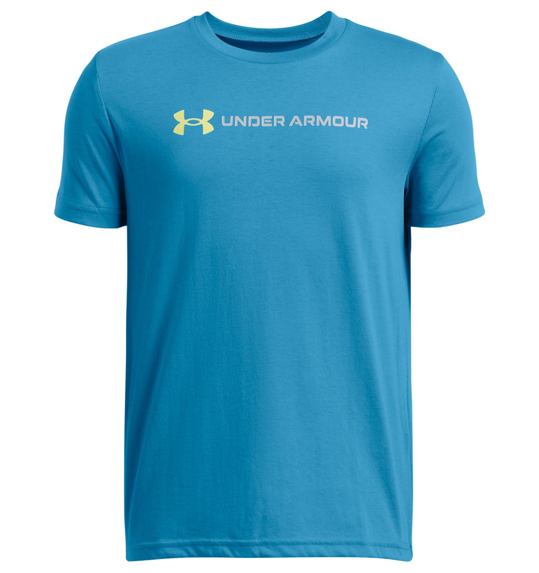 Under Armour® T-Shirt für Kinder geeignet, mit Logodruck, Kurzarm