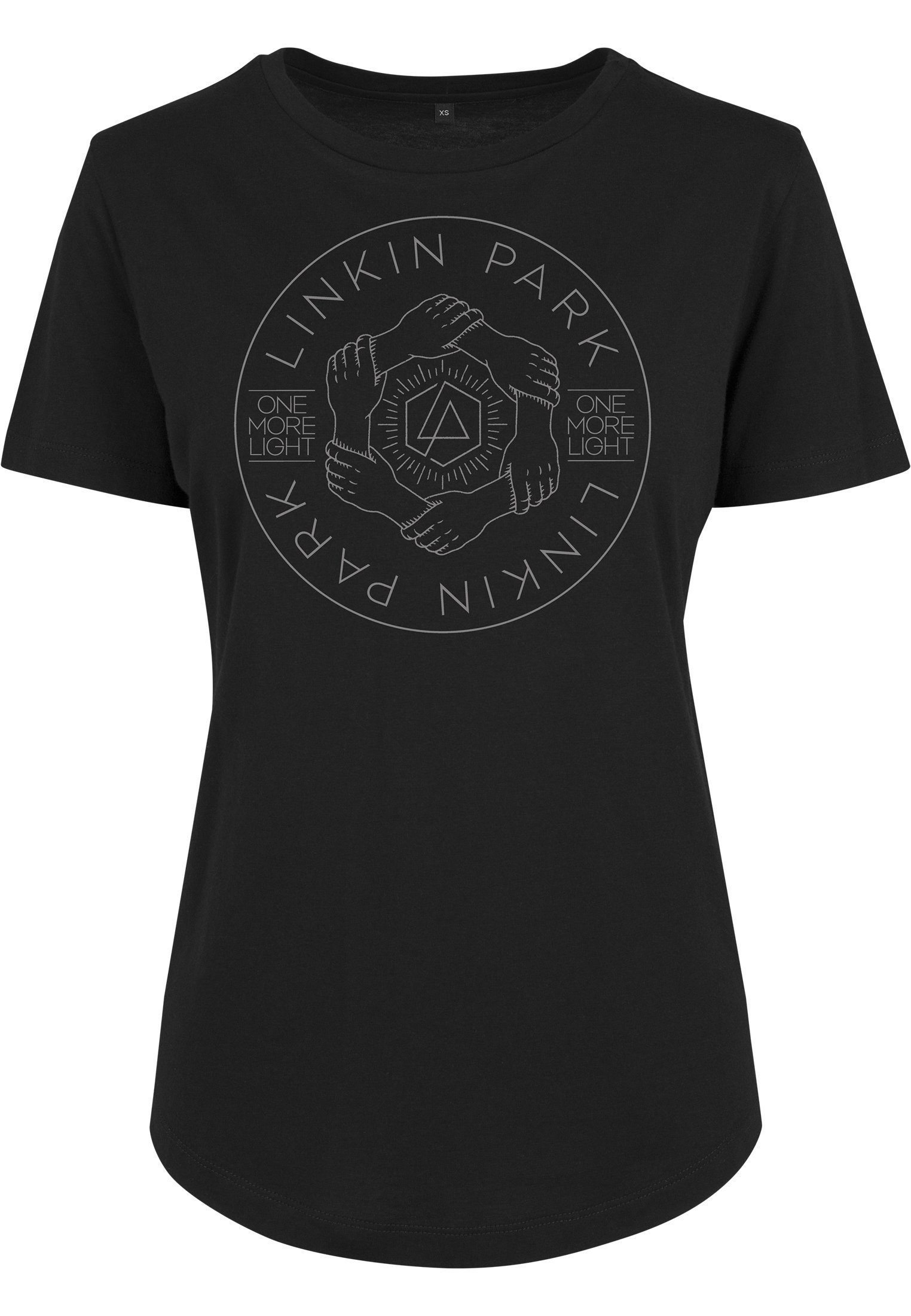 Circle Box (1-tlg) Park Ladies Damen Tee T-Shirt Merchcode Linkin Hex