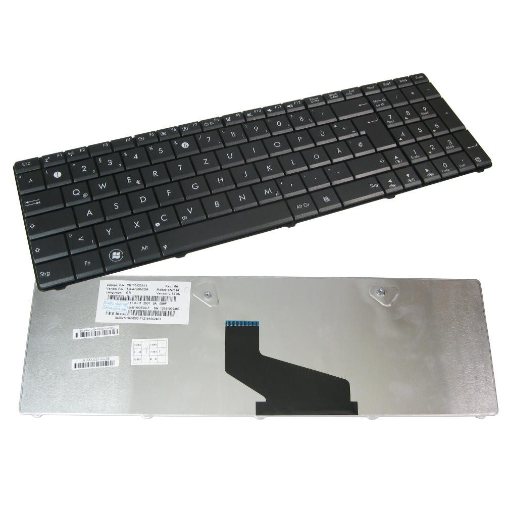 Ersatzteil passend für Asus X73BY, X73E, X73K, X73S, X73T Tastatur