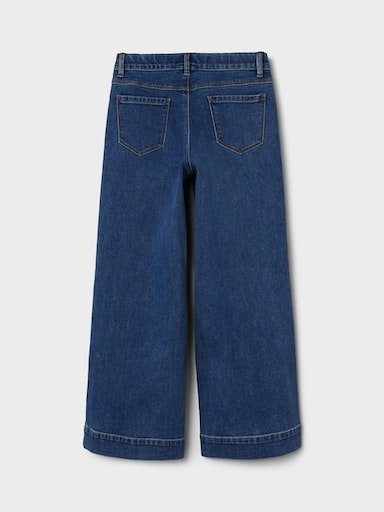 Weite HW It Jeans WIDE NKFROSE 1356-ON Name Medium Denim NOOS JEANS Blue