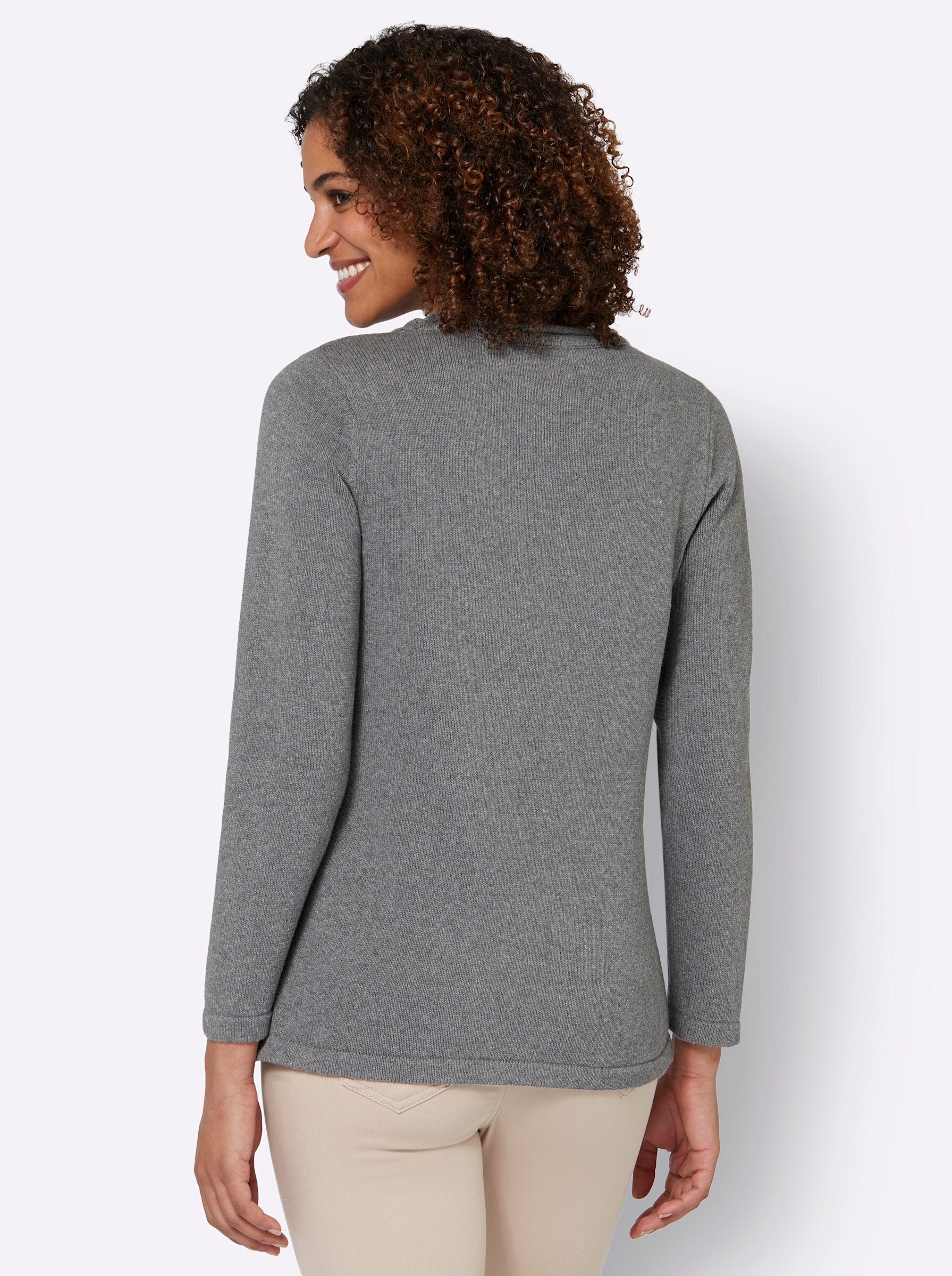 Strickpullover Langarm-Pullover