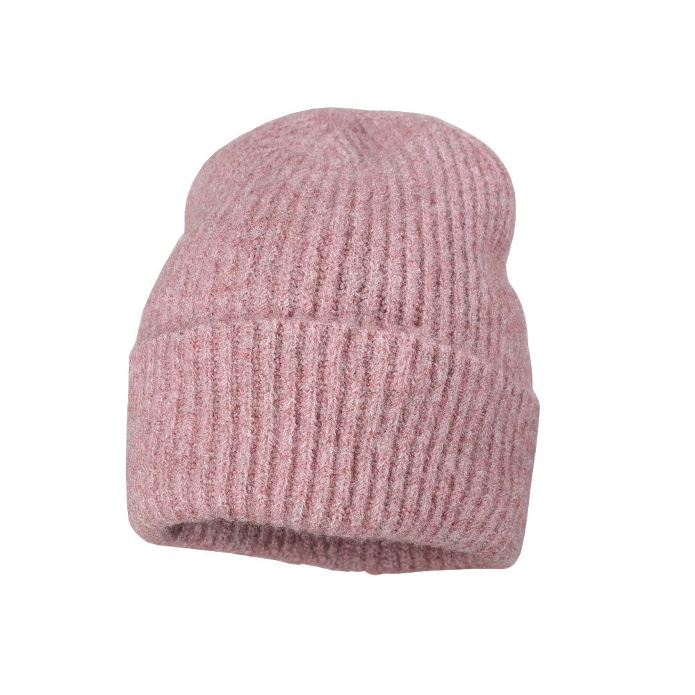 CAPO Strickmütze Dezente Melange-Töne, Grobstrick