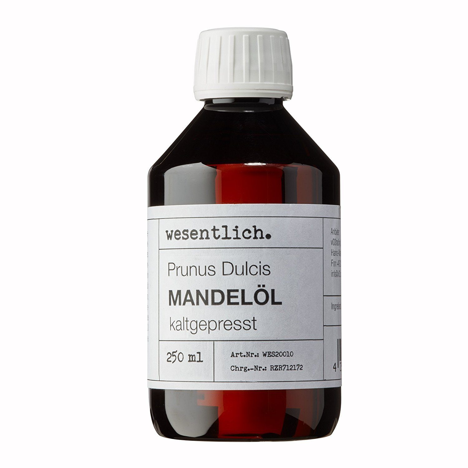 wesentlich. Körperöl Mandelöl kaltgepresst 250ml