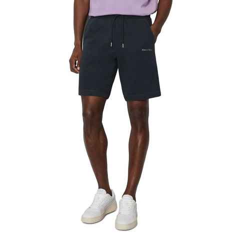 Marc O'Polo Sweatbermudas mit dezenter Label Stickerei