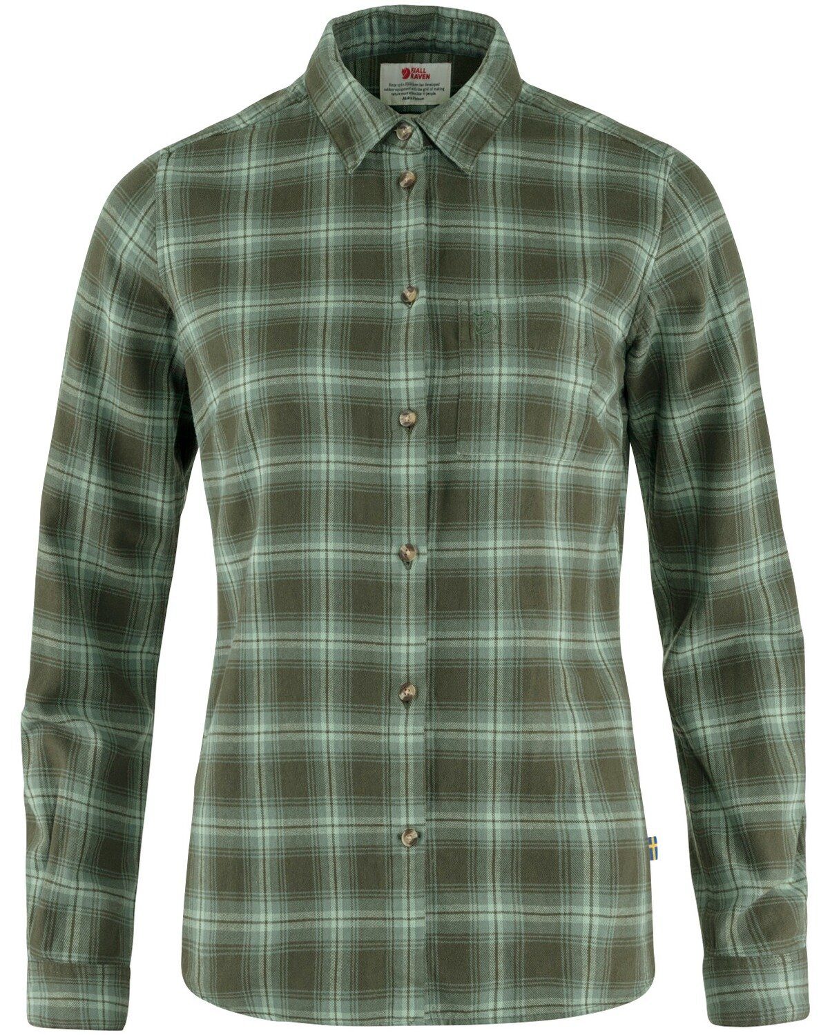 Hemdbluse Flanellbluse Övik